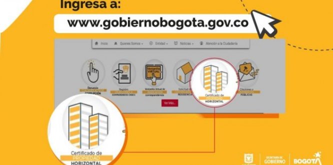 Diseño gráfico de explicación al ícono de Propiedad Horizontal 