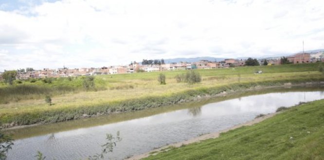Río Bogotá, en Suba.