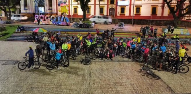 Grupo de ciclistas de Suba