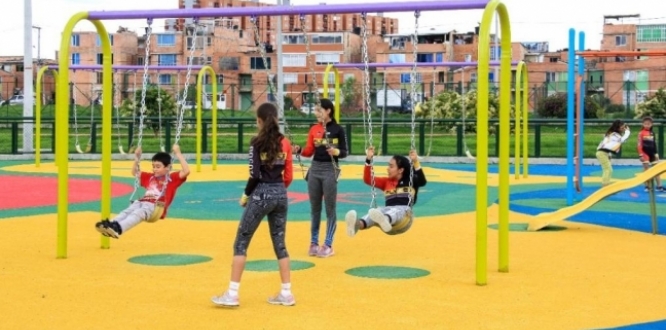 Parque en Bogotá