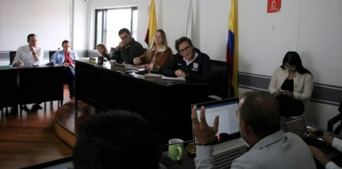 Visita Secretario de Gobierno Gustavo Quintero alcaldia y JAL de Suba