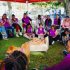 Mujeres de Tropa Morada reunidas