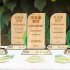 Estatuillas y medallas que recibieron entidades distritales ganadoras del reconocimiento PIGA