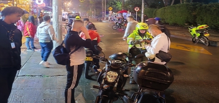 Operativo de Tránsito en la localidad de Suba