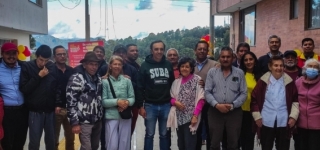 Alcalde César Salamanca entregó 2 segmentos viales en Bellavista Casablanca Suba