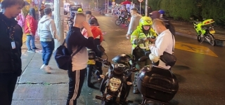 Operativo de Tránsito en la localidad de Suba