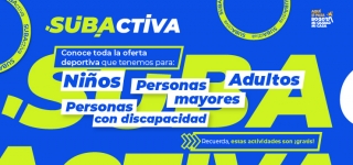 Programacion semanal de actividades deportivas en Suba