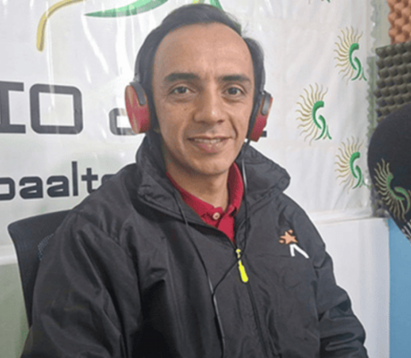 Enytrevista al alcalde local Cesar Salamanca