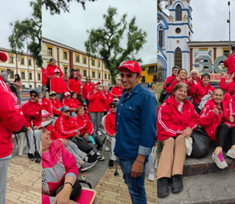 Entrega de 700 sudaderas a personas mayores beneficiadas con los Presupuestos Participativos
